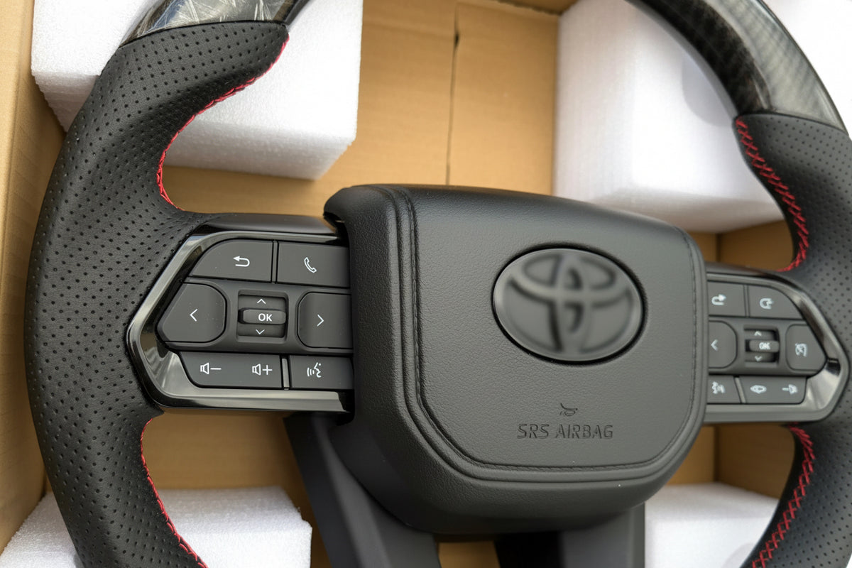 For TOYOTA GR Style Steering Wheel- Carbon Forged